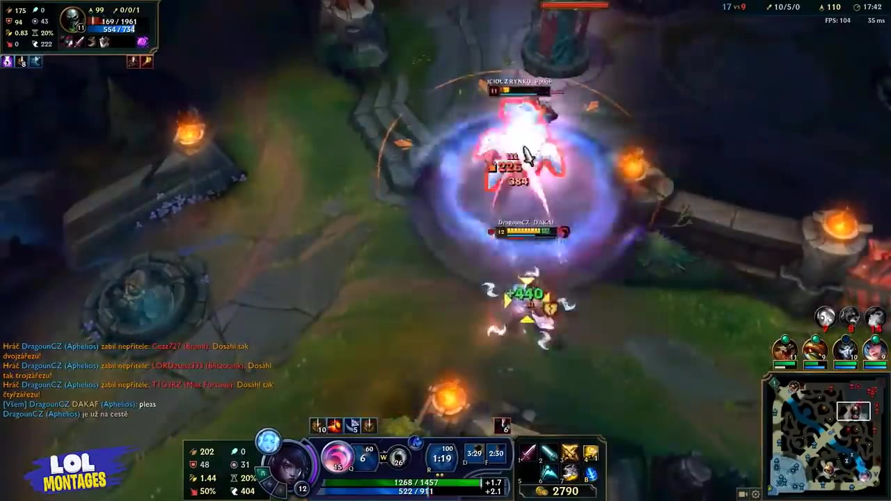 LOL montages 最强操作 第二十一期